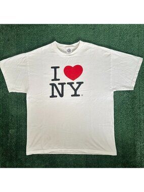 Vintage I Love NY T-Shirt Y2K New York Tourist Souvenir Tee